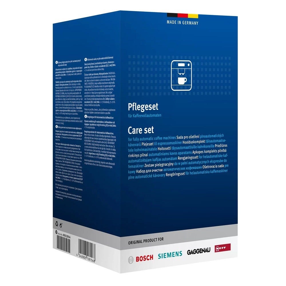 Siemens Onderhoudsset Koffiemachine Reinigingstabletten + Ontkalker 