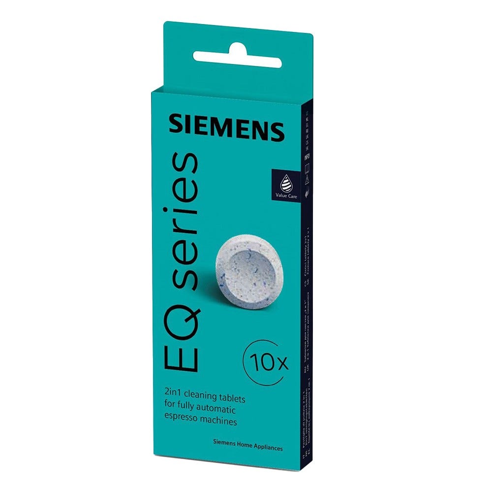 Siemens EQ. Series 2-in-1 Reinigingstabletten 00312097 / TZ80001A (10st)