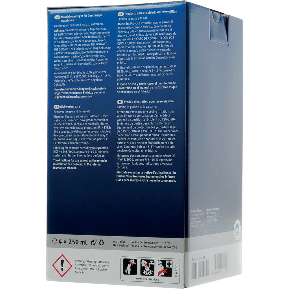 Siemens Reiniger Vaatwasser 00312362 (4x250ml)