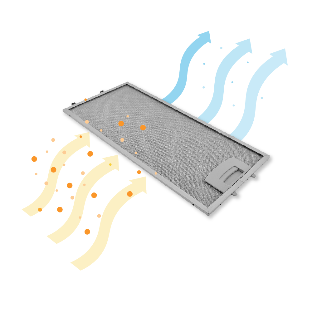 Neff Metaalfilter 350x165mm 435204 / 00435204