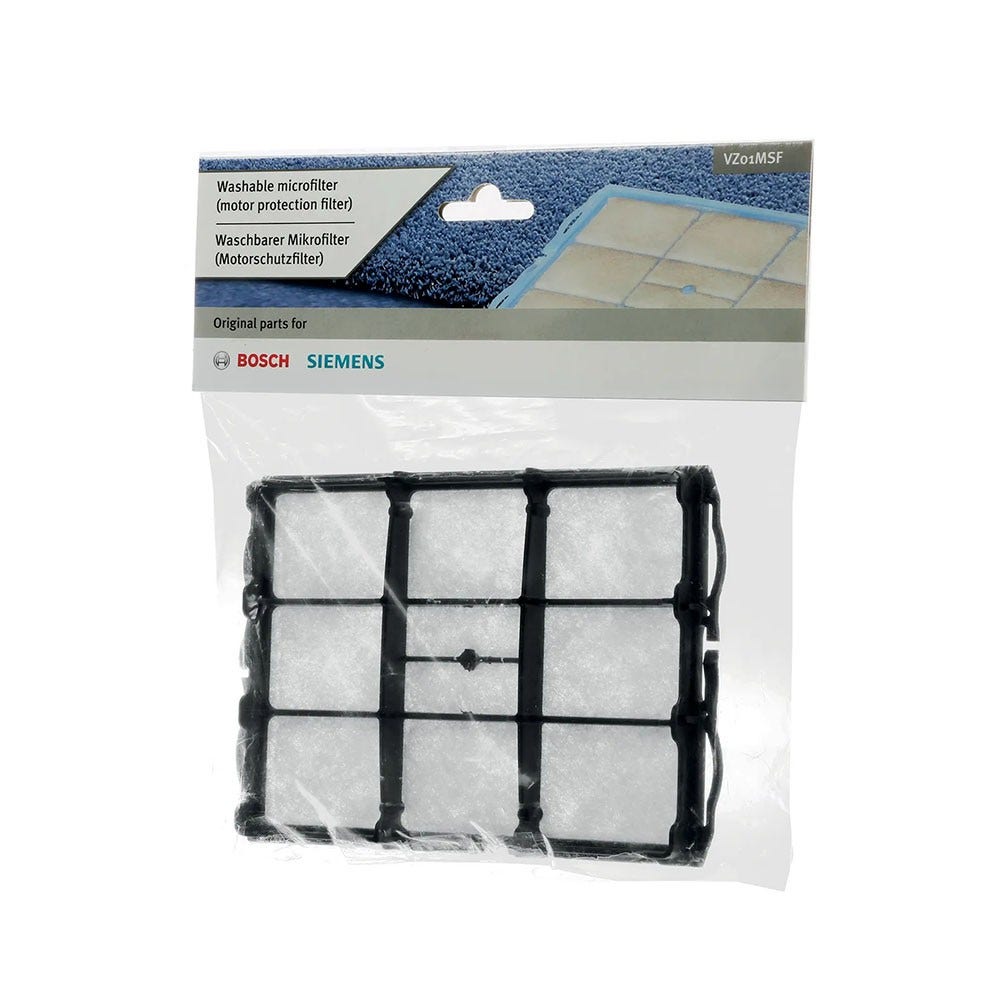 Siemens Motorbeschermingsfilter Stofzuiger VZ01MSF