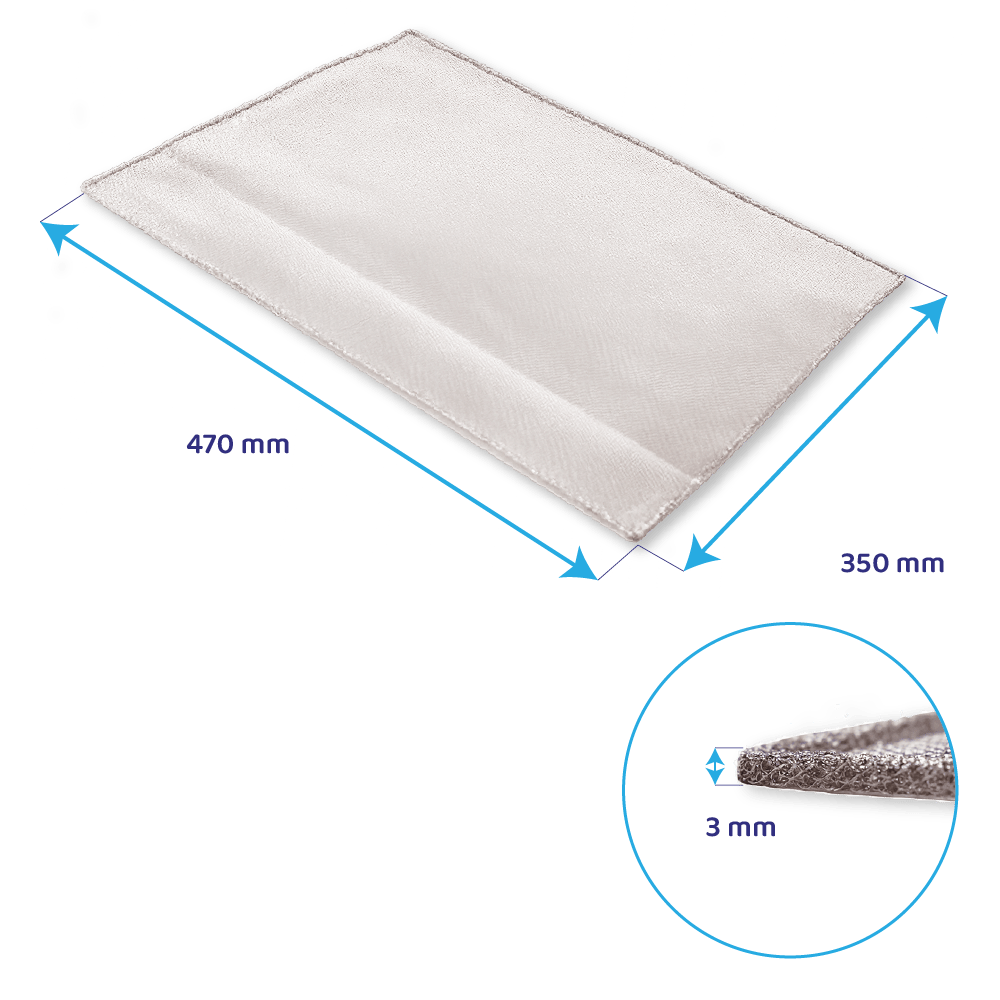 Koolstoffilter (4St.) + Metaalfilter (1St.) geschikt voor Cooke & Lewis VHB60/VHW60