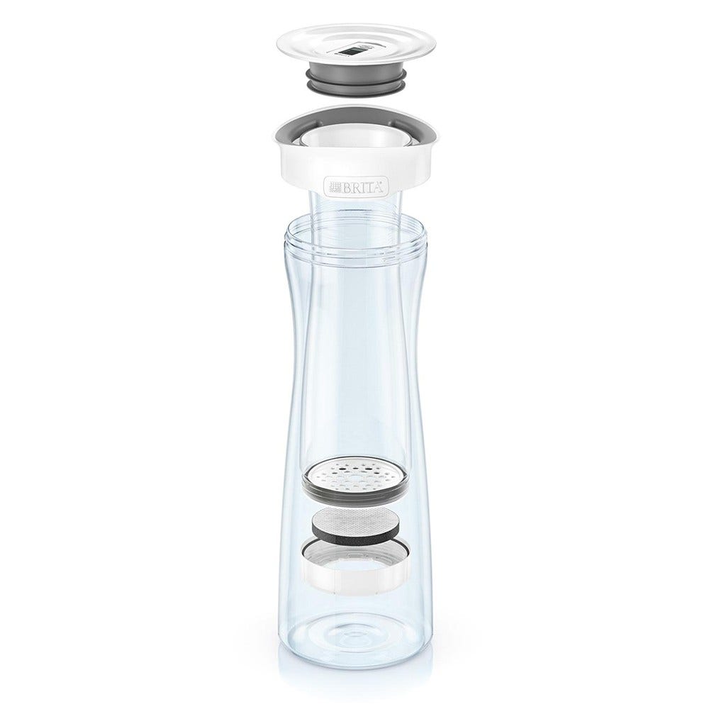 BRITA Waterfilterkaraf 1.3L Fill&Serve Mind + 4 Microdisc Waterfilters (filtert PFAS)