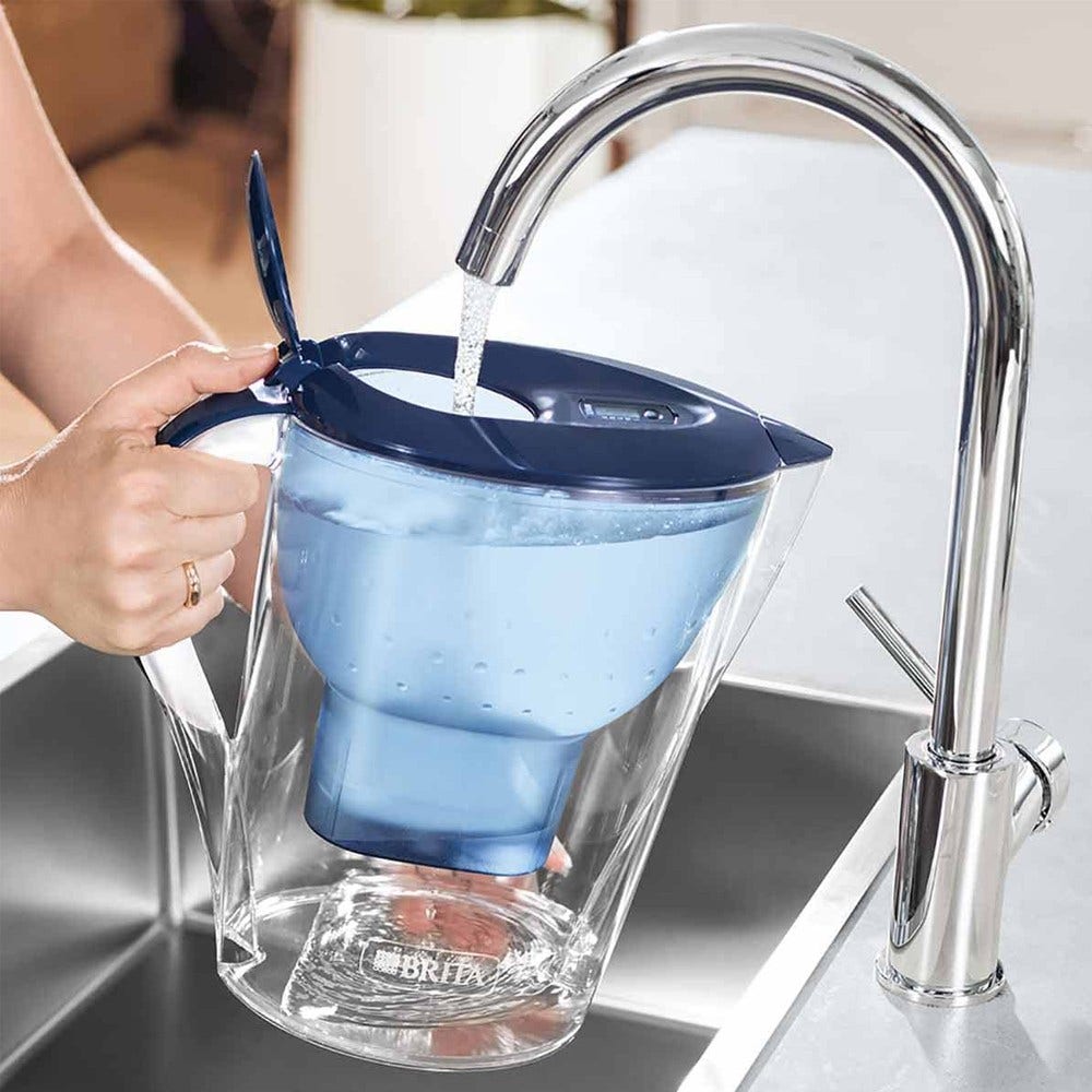 BRITA Marella XL Waterfilterkan 3.5L Blauw + MAXTRA PRO Waterfilter 1051122