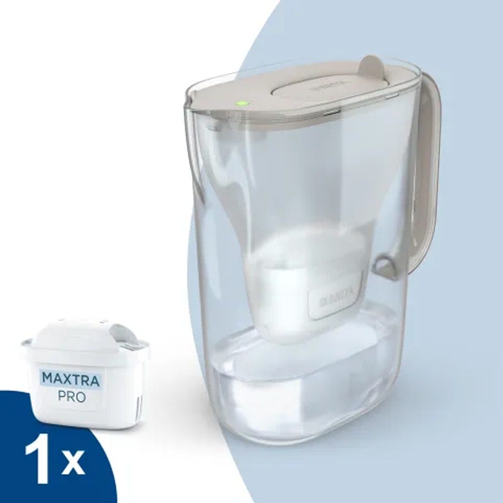BRITA Style Essential Waterfilterkan 2.4L Zand + BRITA MAXTRA PRO Waterfilter 1057794