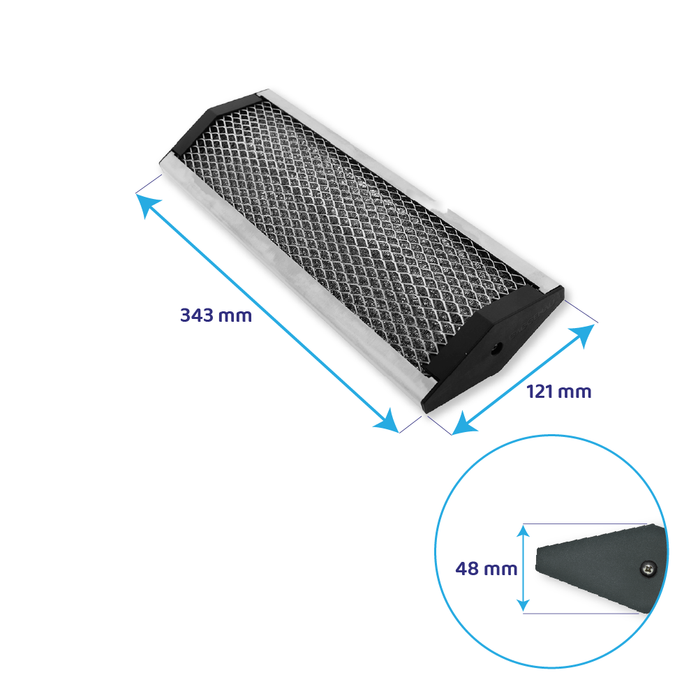 Gaggenau Metaalfilter 343x121mm 11012324