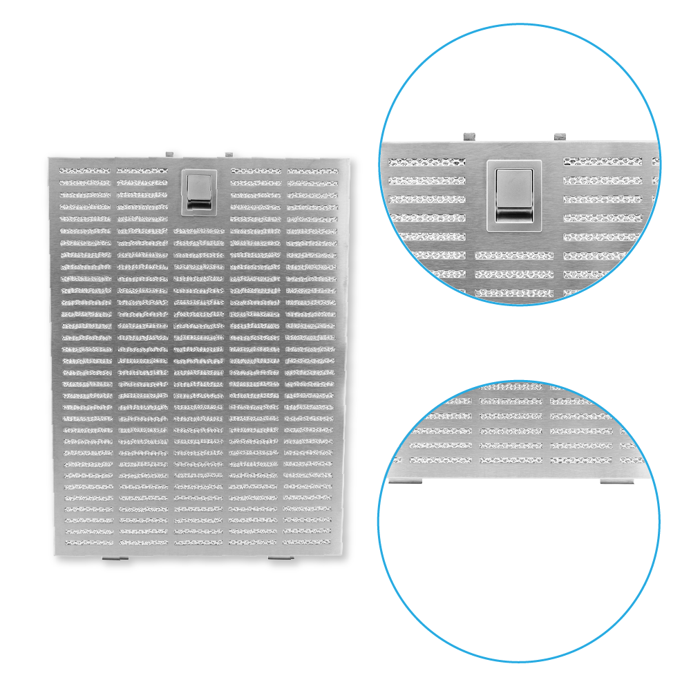 Viva Metaalfilter 358x263x7mm 11020698 / 00703531