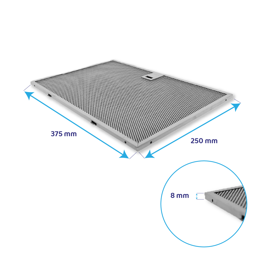 Constructa Metaalfilter 375x250mm 11022469