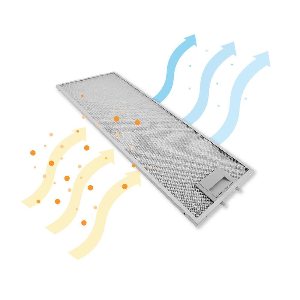 Bosch Metaalfilter 482x192x8mm 11022474