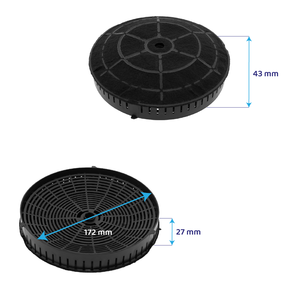 Bosch Koolstoffilter 12020221 / DWZ0IM0A0 (2St.)