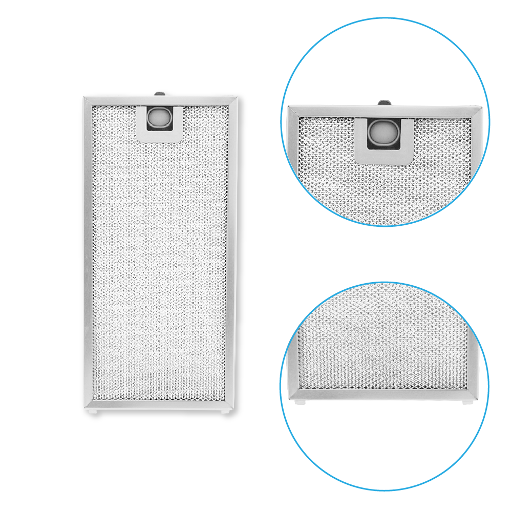 Blaupunkt Metaalfilter 254x124x8mm 1330200454