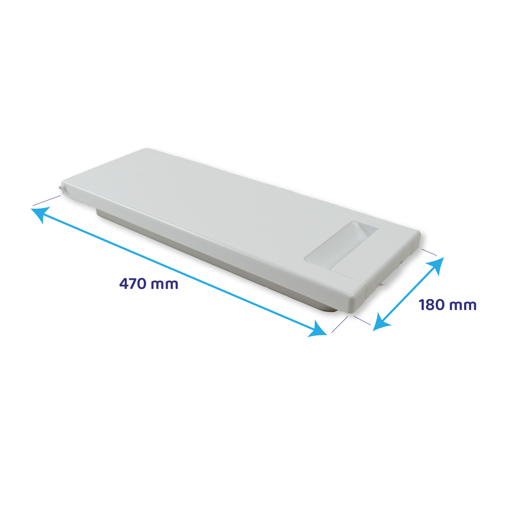 Zoppas Vriesvakdeur 470x180mm / 2063754028