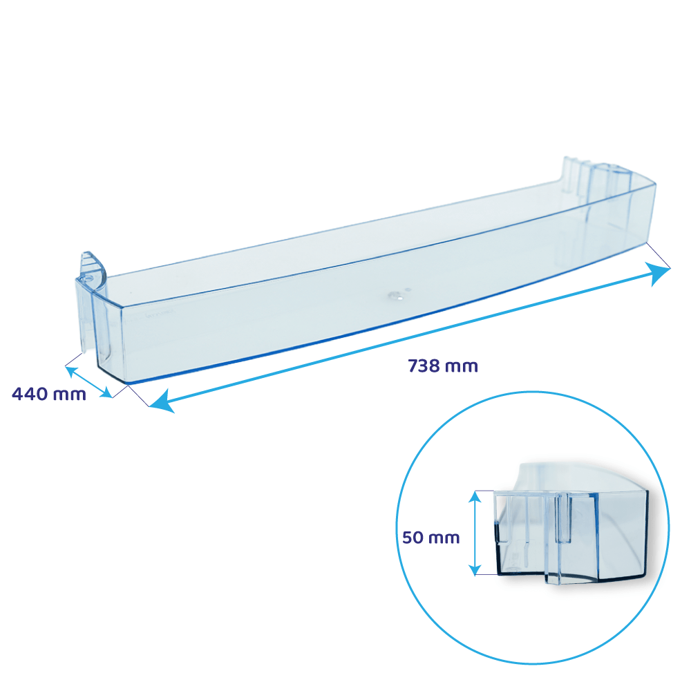SMEG Koelkast Flessenbak 738x440mm 2246113100