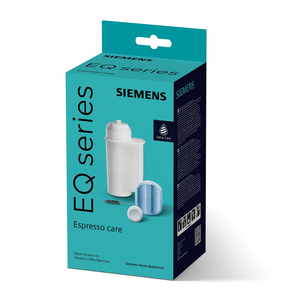 Siemens EQ Series Onderhoudsset Koffiemachine Reinigingstabletten + Ontkalkingstabletten + Waterfilter