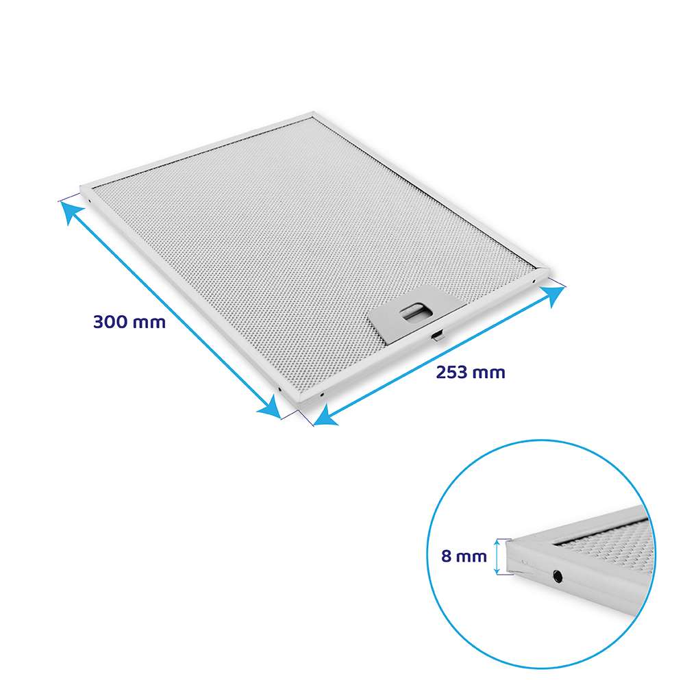 SMEG Metaalfilter 300x253mm 073410667