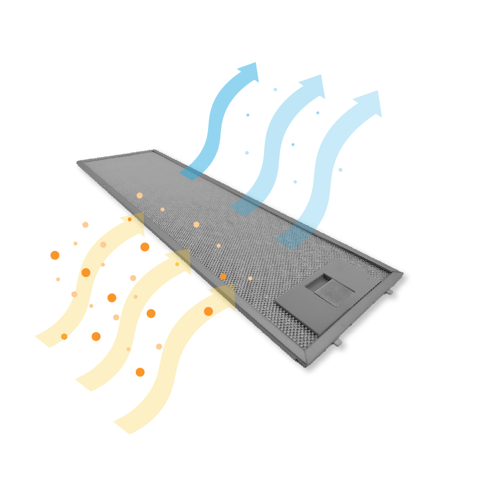 Electrolux Metaalfilter 508x158x7mm 4055344149