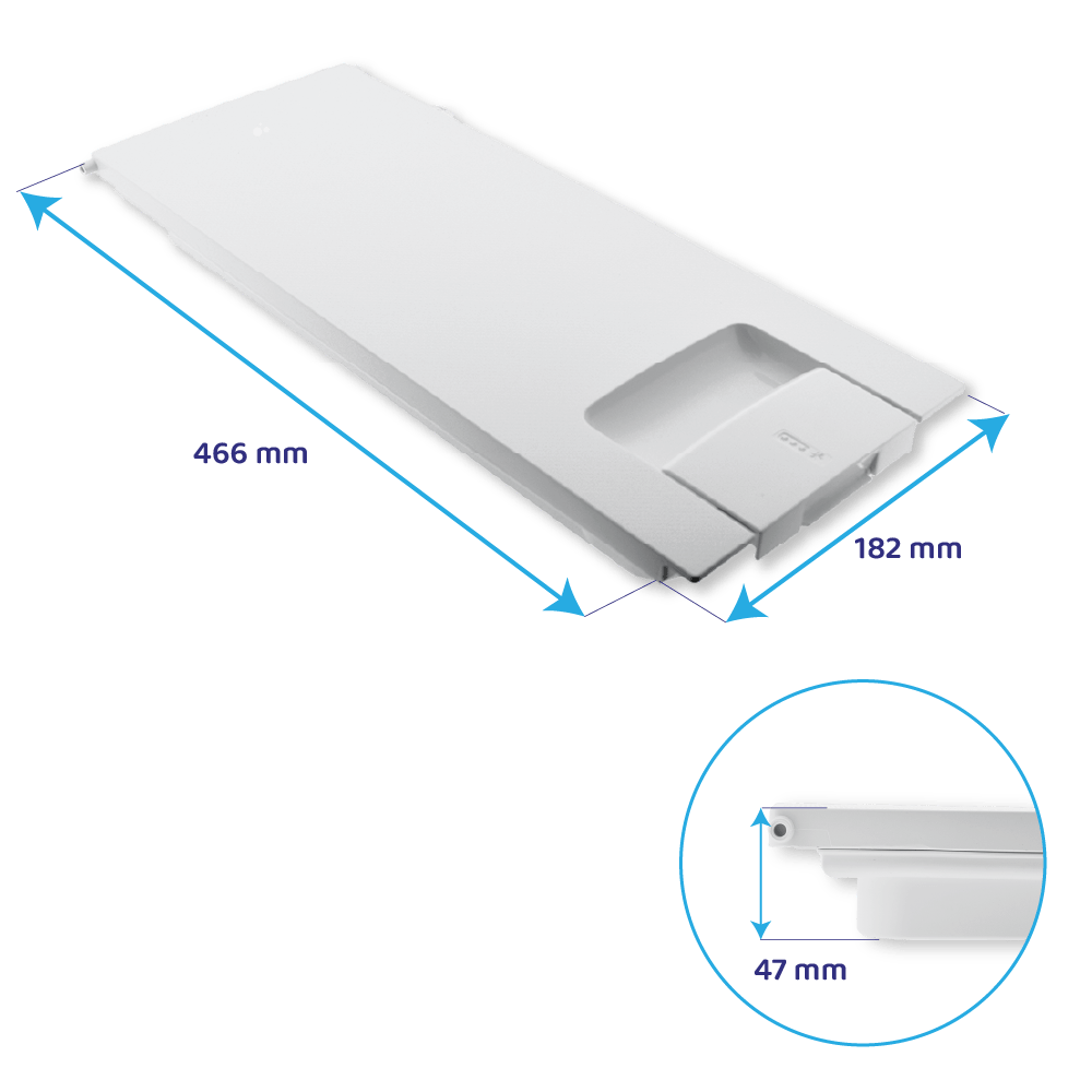 Neff Vriesvakdeur 466x182mm 447344