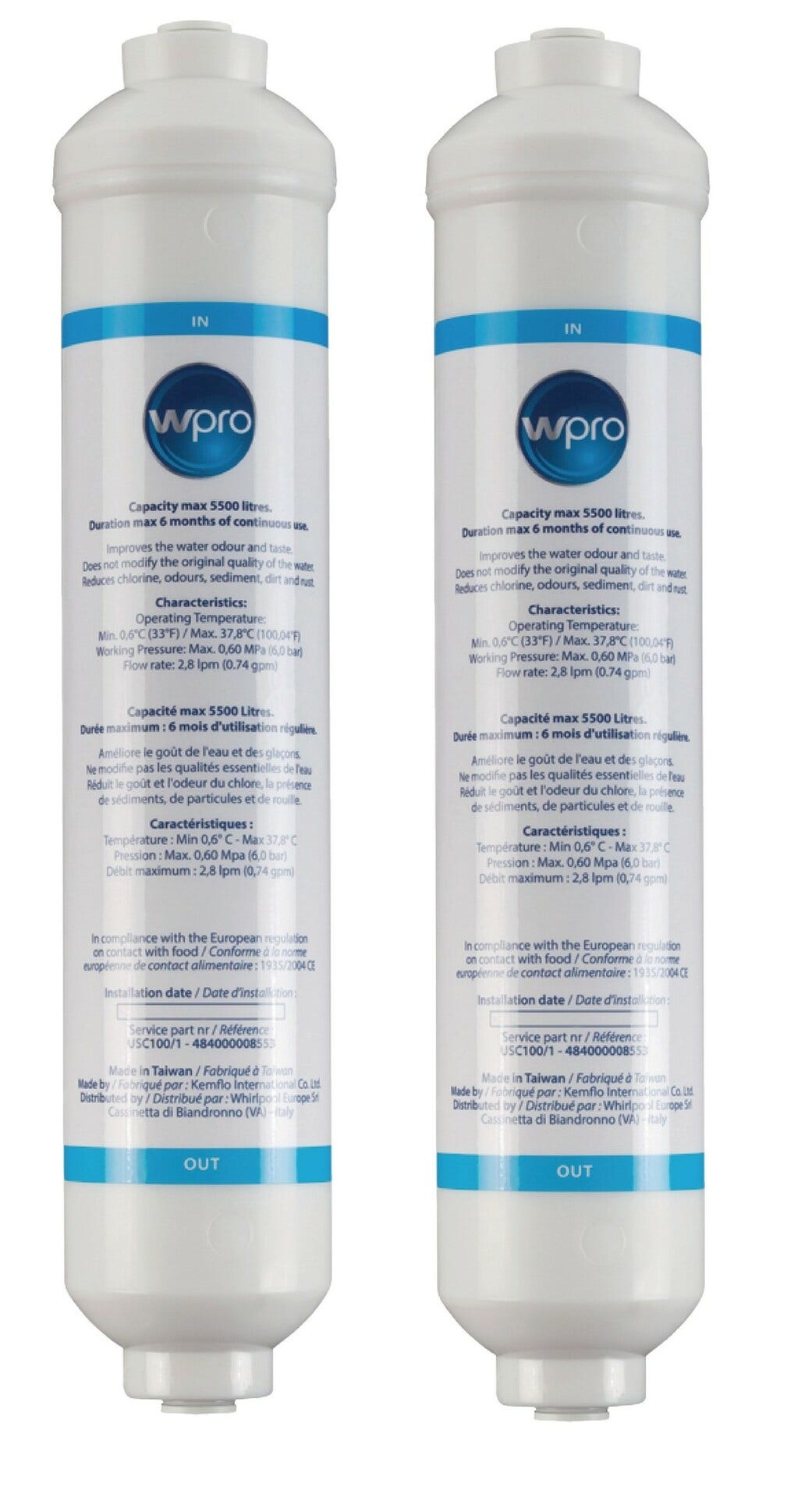 WPRO / Whirlpool Waterfilter USC100
