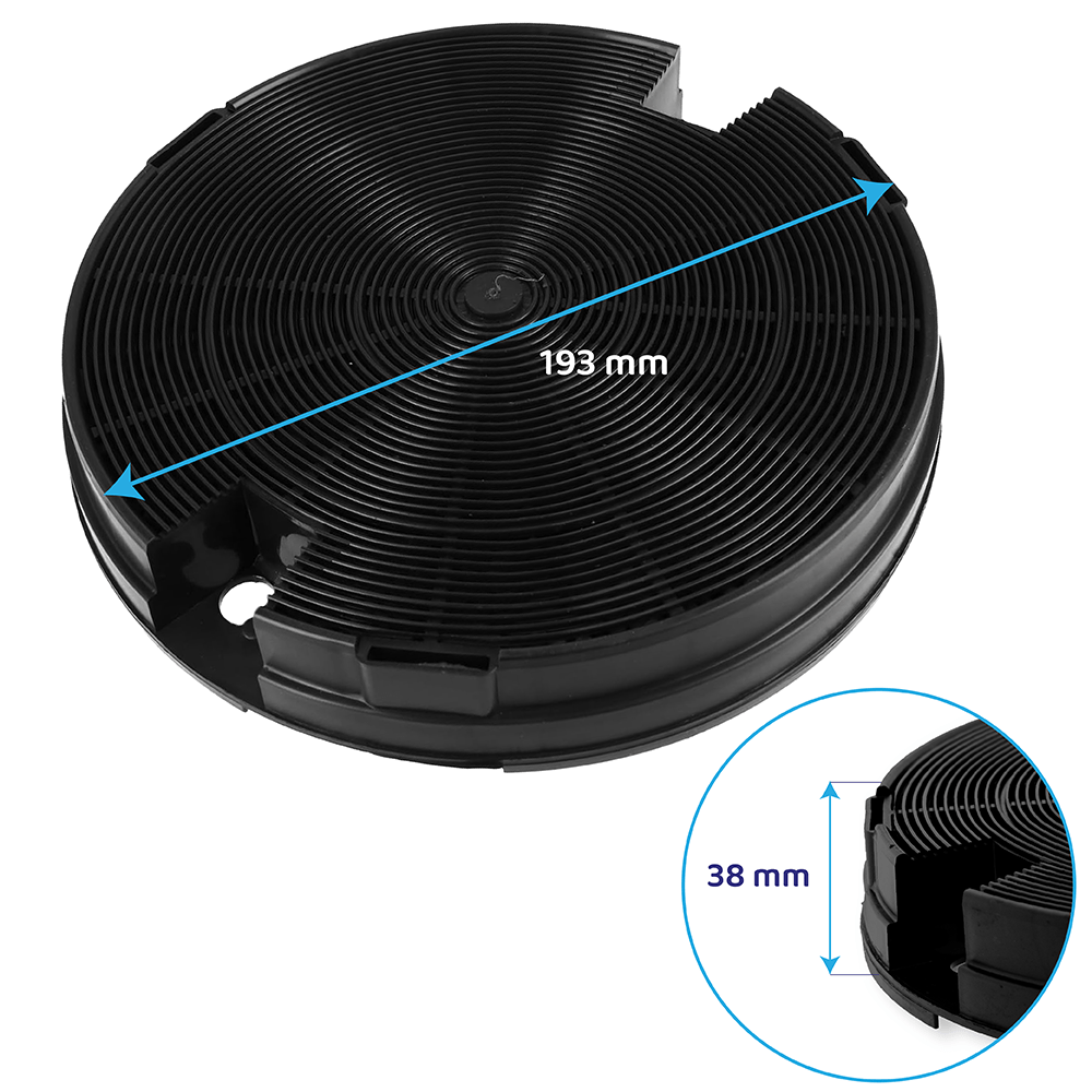 WPRO Koolstoffilter Type 29 / AMC912 / CHF029/1