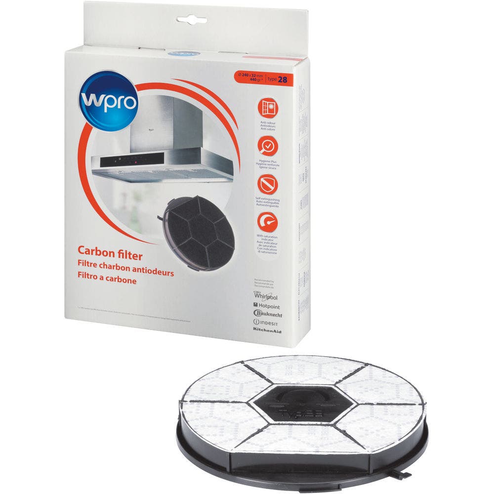 Whirlpool Koolstoffilter Type 28 / CHF28/1 / CHF289B