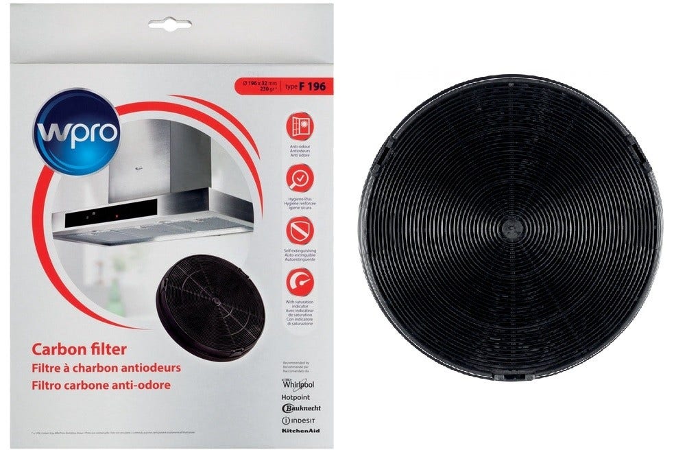 Whirlpool Koolstoffilter Typ F196 / FAC529