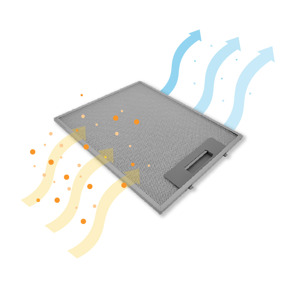 Electrolux Metaalfilter 255x300mm 50220063007