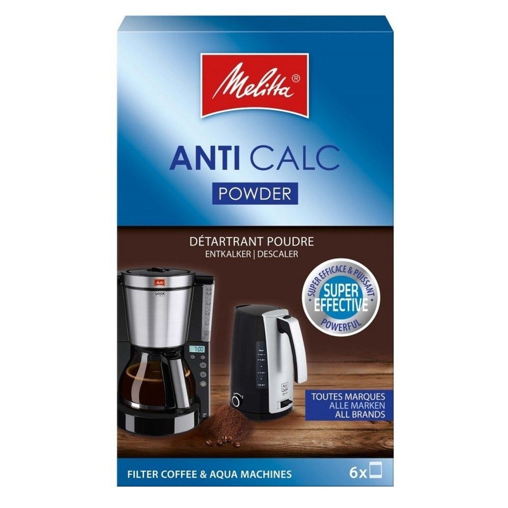 Melitta Anti-Calc Ontkalkingspoeder (6x20g) 6762482