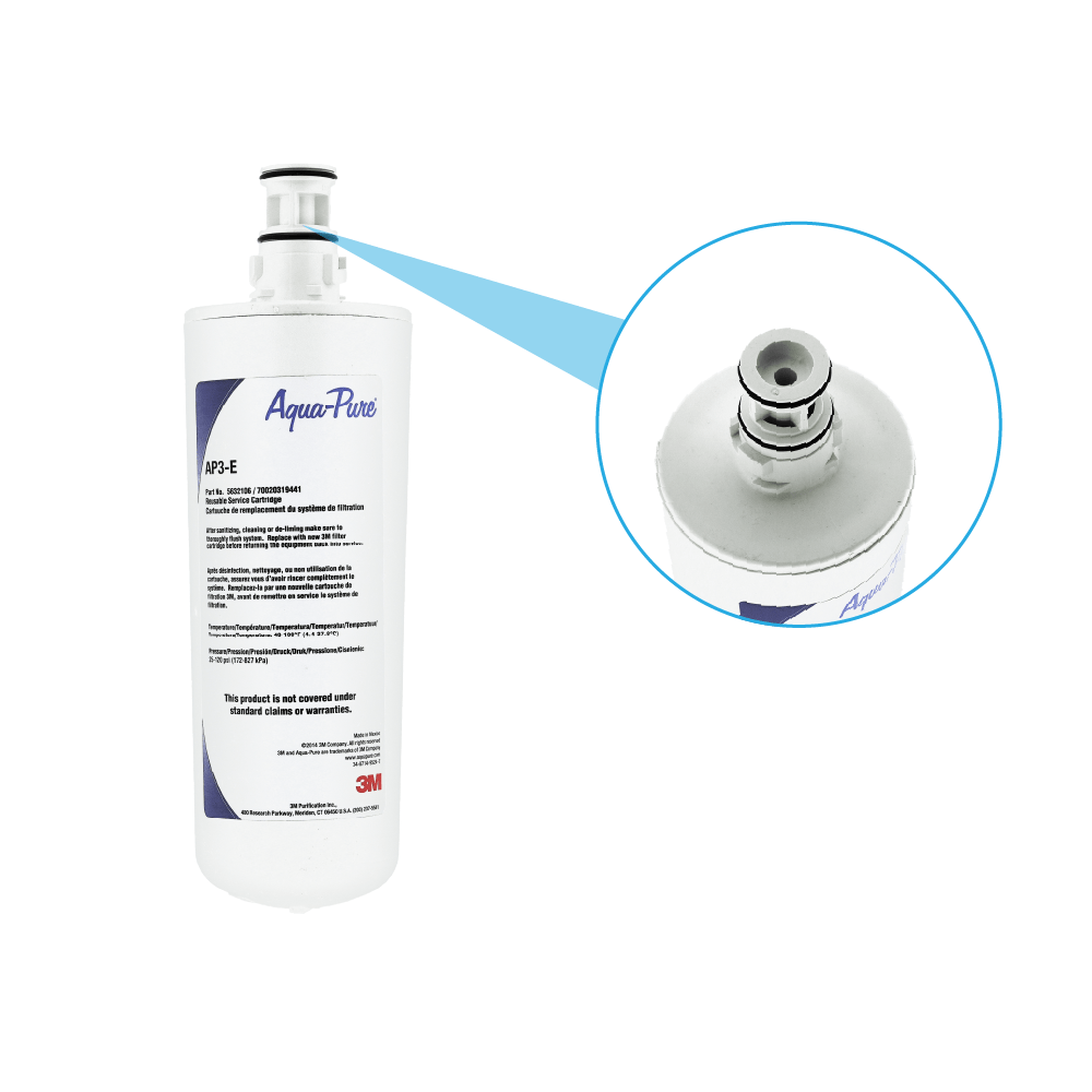3M™ Leeg Waterfilterpatroon voor Reiniging AP3-E / 5632106