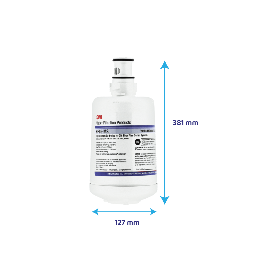 3M™ High Flow Waterfilter HF05-MS