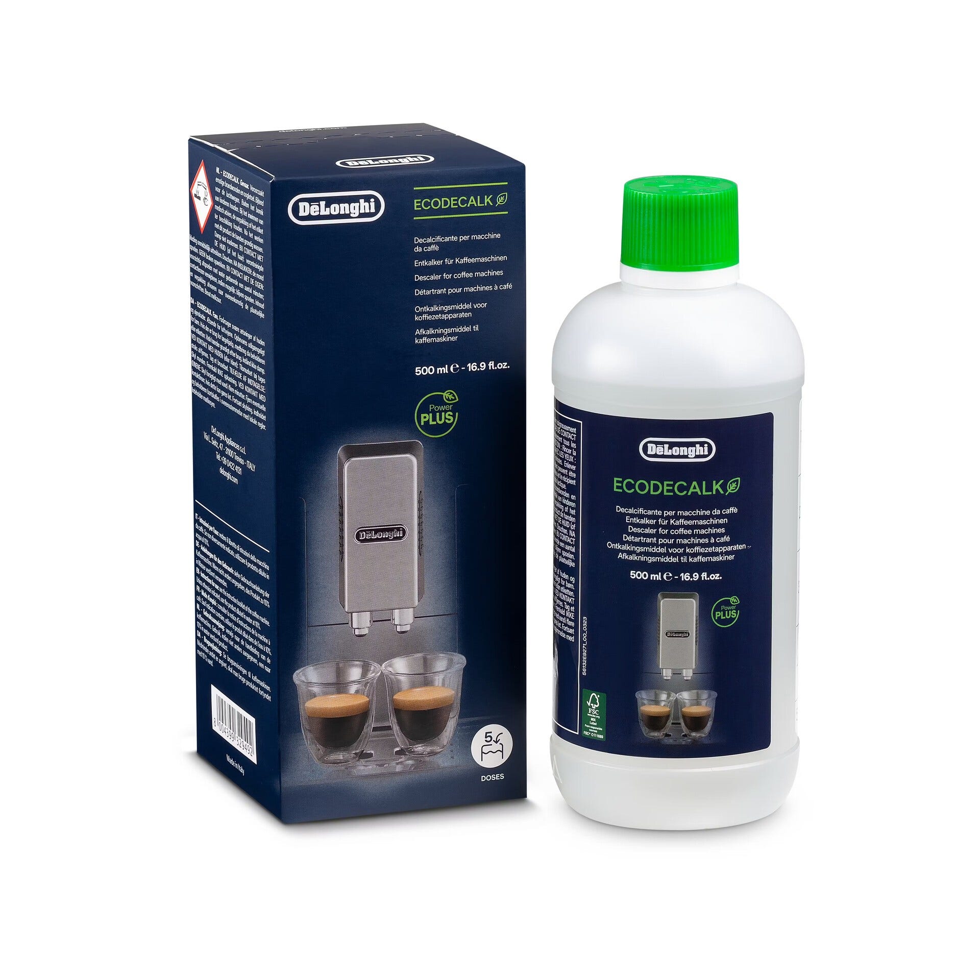 DeLonghi Onderhoudsset Zetgroep Koffiemachine ECAM / ETAM + 3x Ontkalker