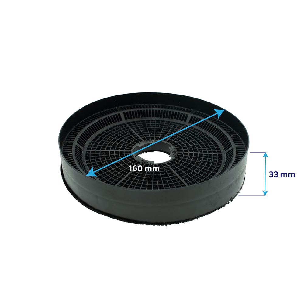 Zanussi OdourClean Koolstoffilter ZHB62670XA / ZHB92670XA (2st.)