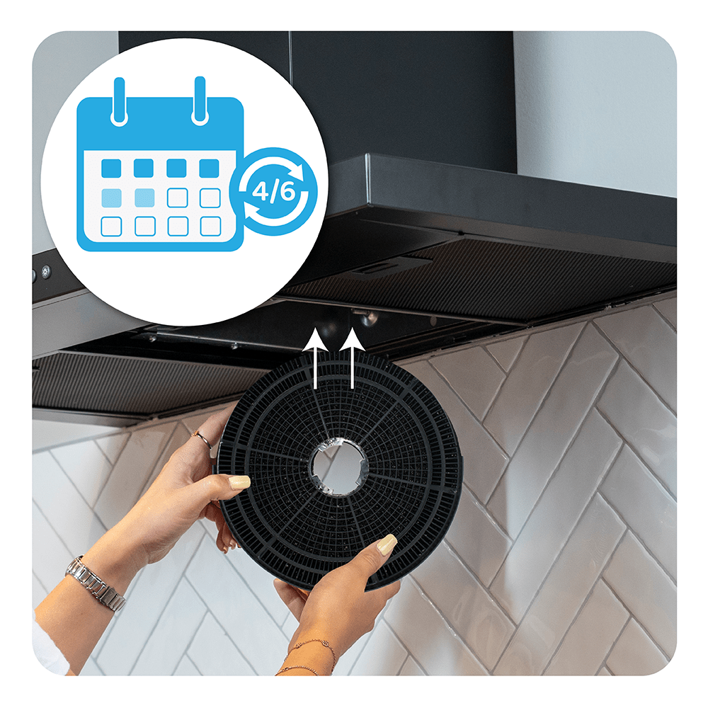 Zanussi OdourClean Koolstoffilter ZHB62670XA / ZHB92670XA (2st.)