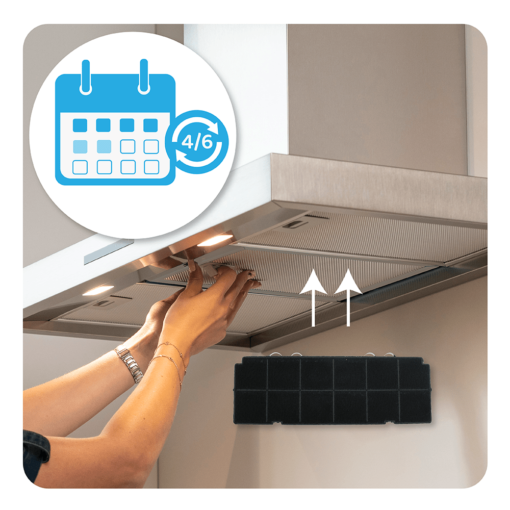 Koolstoffilter geschikt voor Electrolux MCFB71