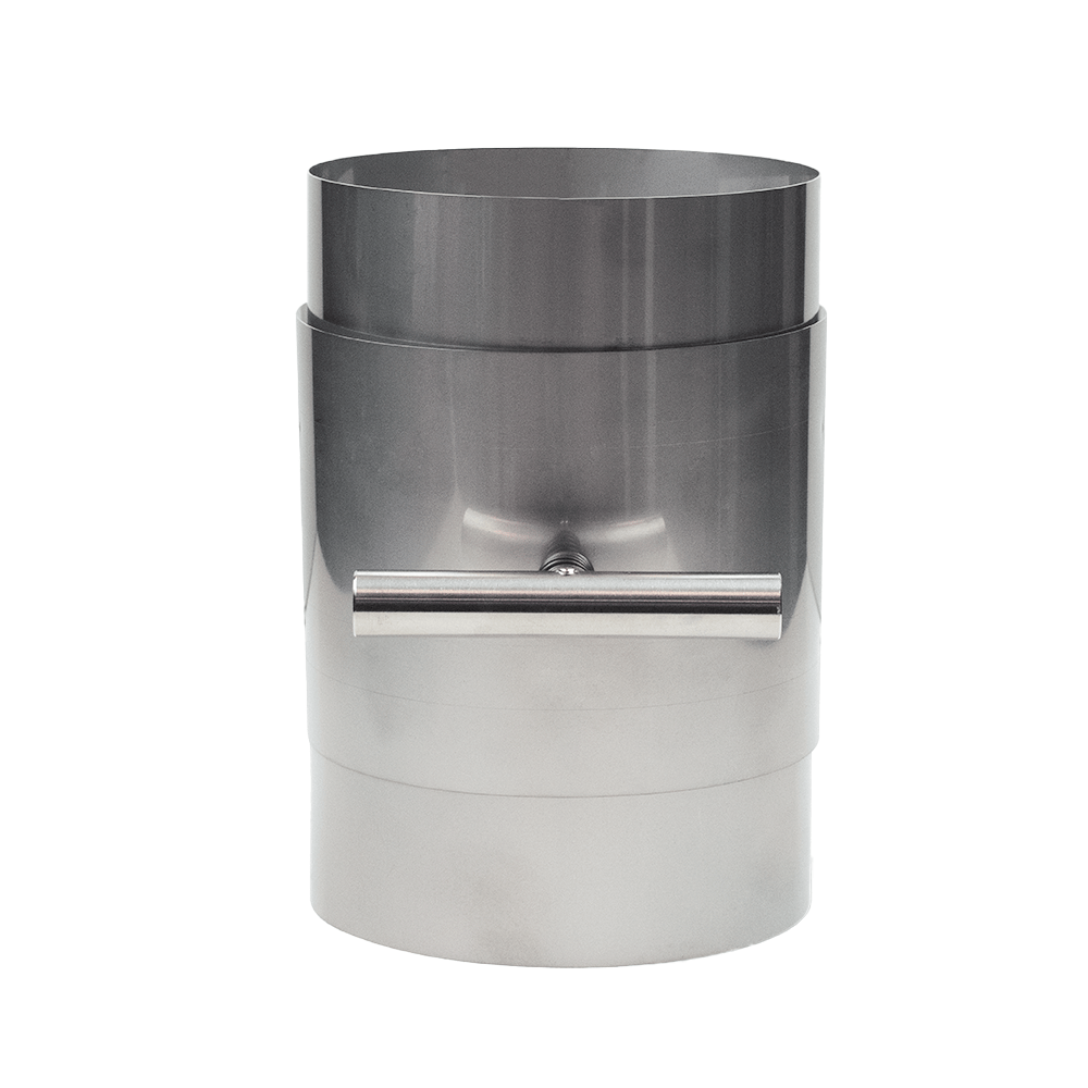 ABCAT® Houtrookfilter Achterafvoer Ø150x190mm RVS