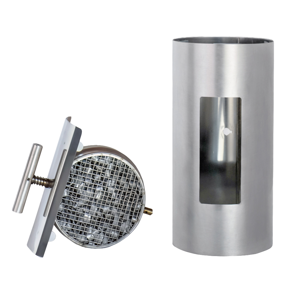 ABCAT® Houtrookfilter Ø180x330mm RVS 