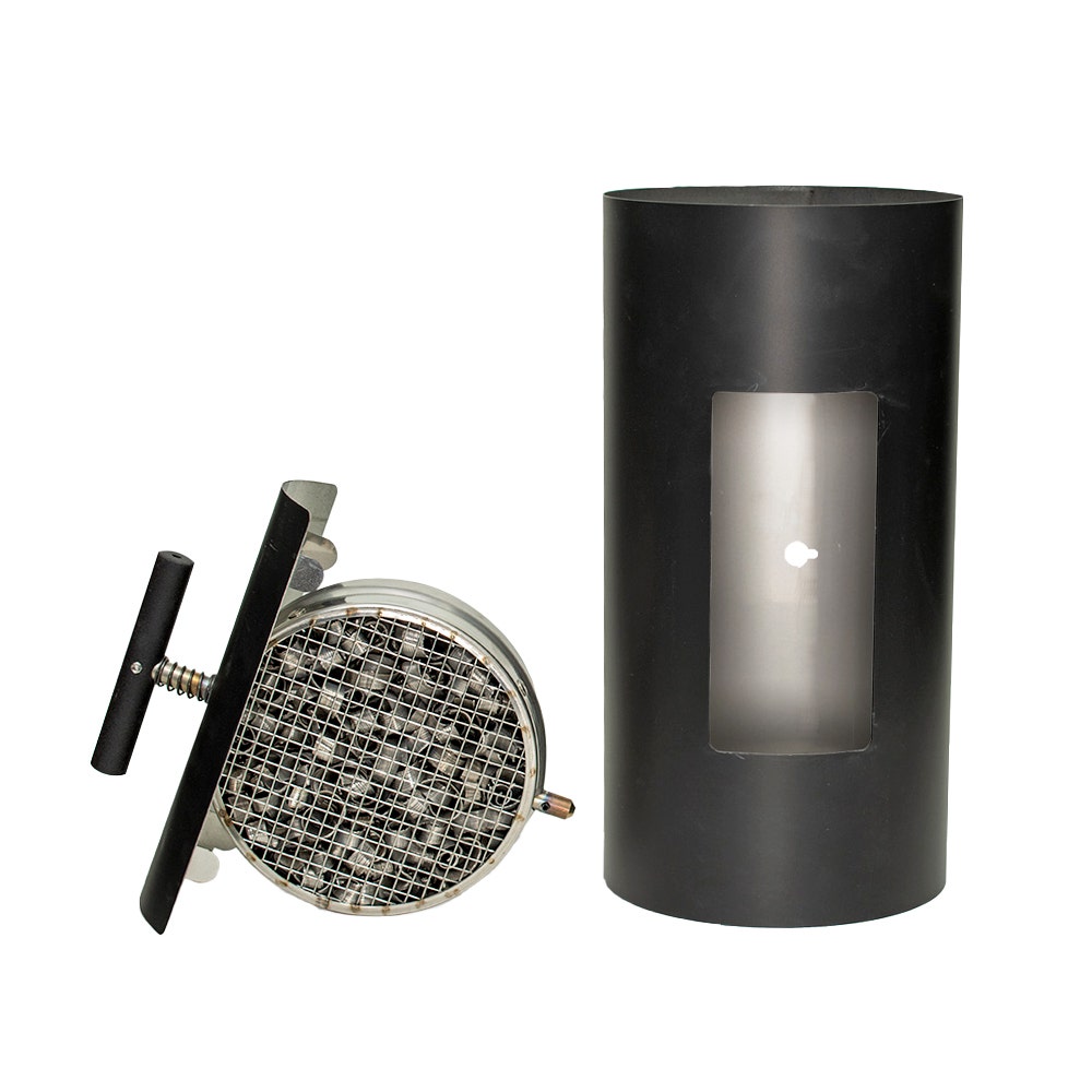 ABCAT® Houtrookfilter Ø150x300x2mm Zwart