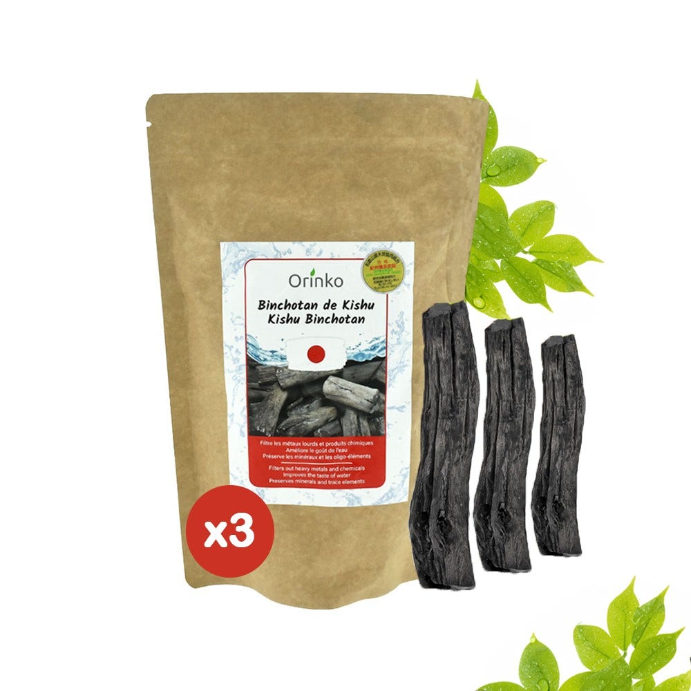 Orinko Japanse Binchotan Houtskoolstaafjes (3st.)