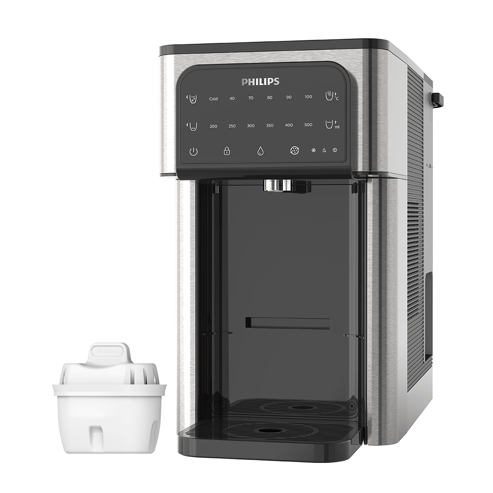 Philips Alles-in-één Waterstation Heet + Koud ADD5980M (filtert PFAS) compatibel met BRITA