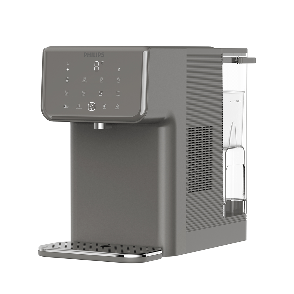 Philips Alles-in-één Waterstation Heet + Koud ADD5981GR (filtert PFAS) compatibel met BRITA