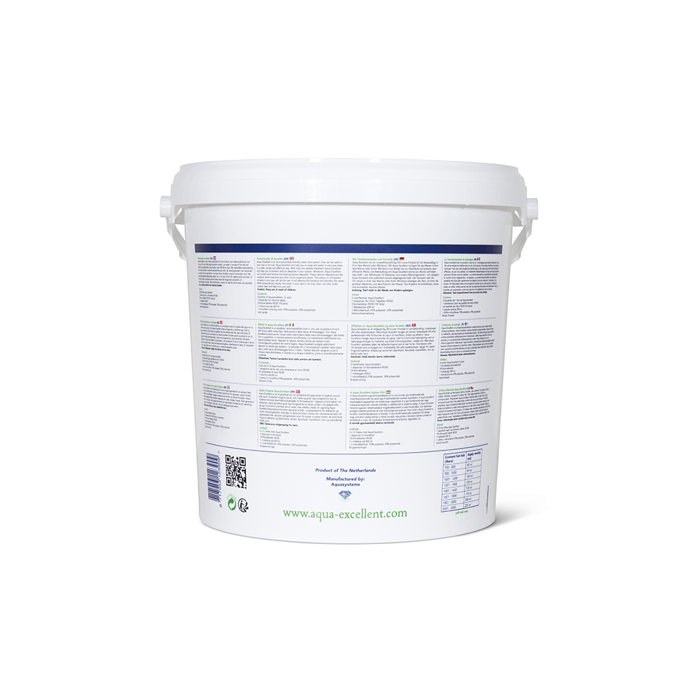 Aqua Excellent All-in-one Wateronderhoud voor Spa en Hottub