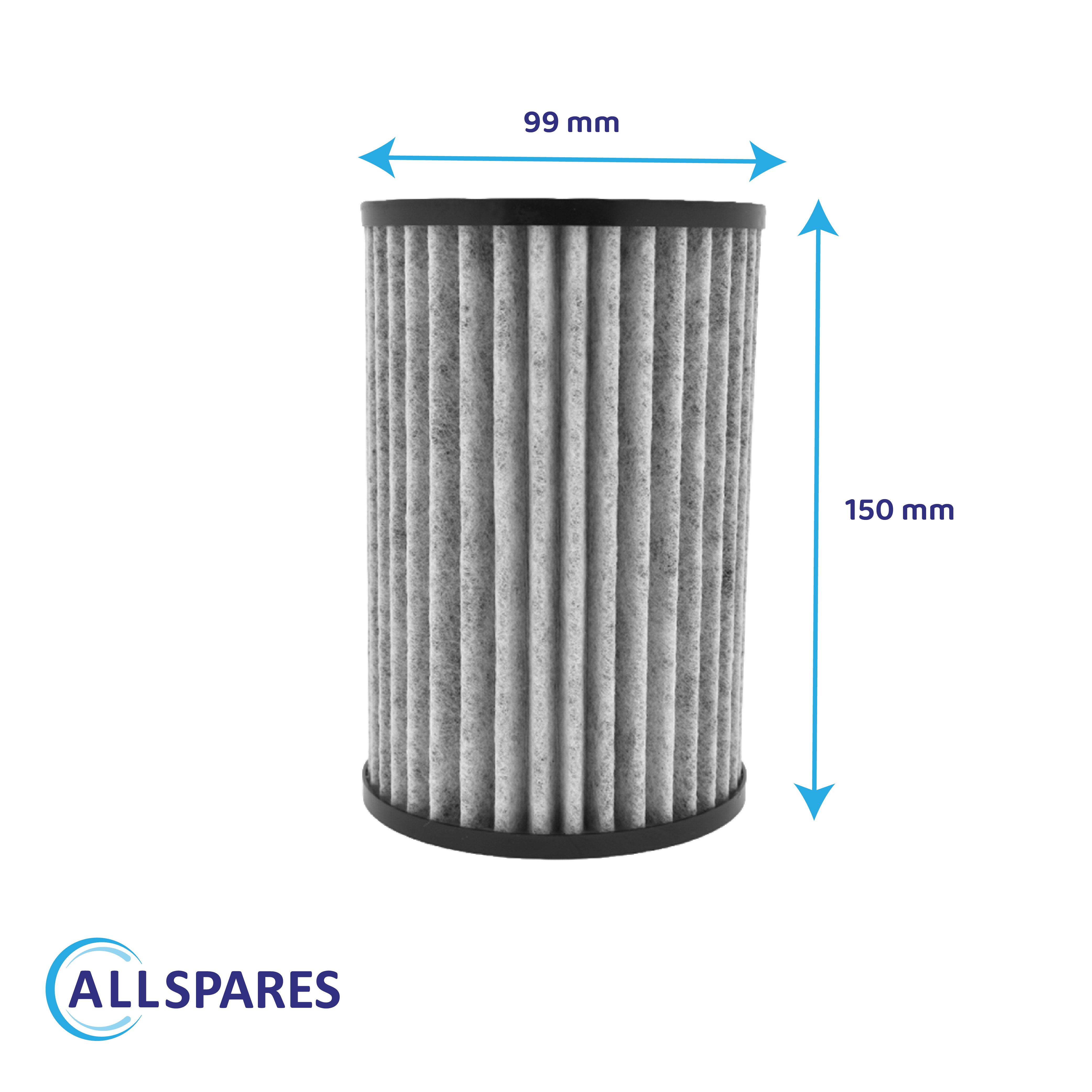 Filter Actieve Koolstof geschikt voor Meltem M-WRG-II