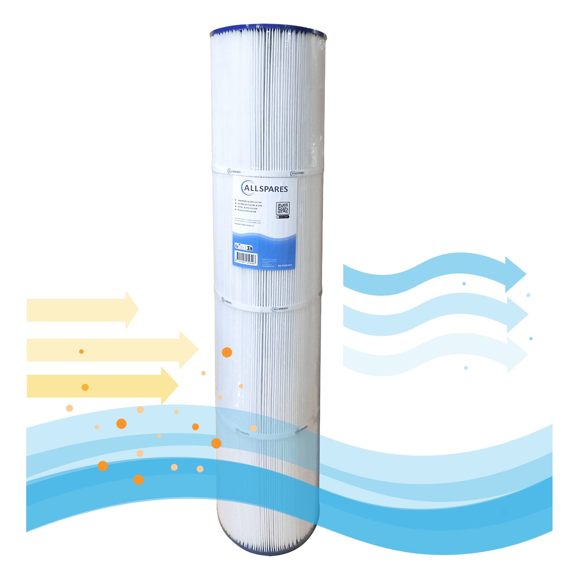 Zwembad Waterfilter geschikt voor Emaux CF150 / CF150-CE / 914100449
