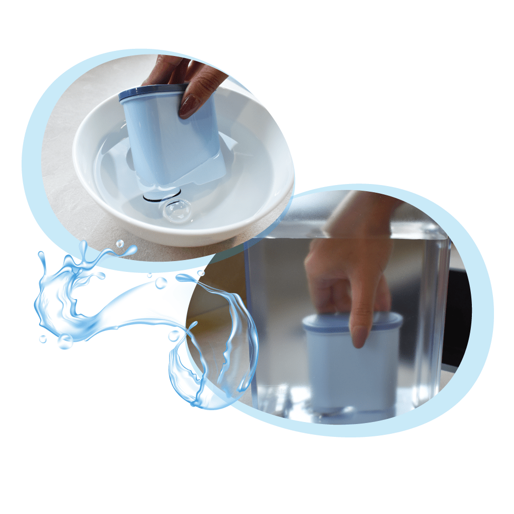 Onderhoudspakket Koffiemachine Waterfilter + ontkalker geschikt voor Philips / Saeco