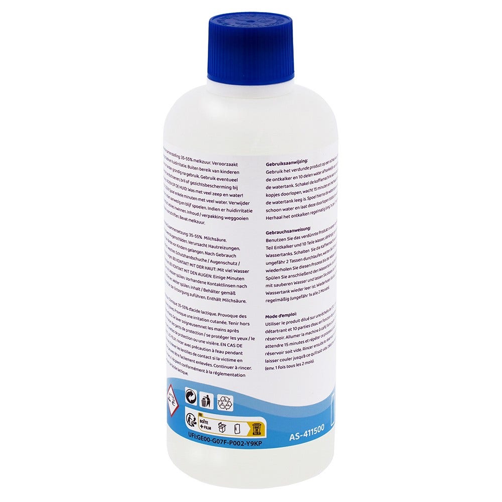 Onderhoudsset Koffiemachine Waterfilter + Ontkalker (500ml) geschikt voor Delonghi