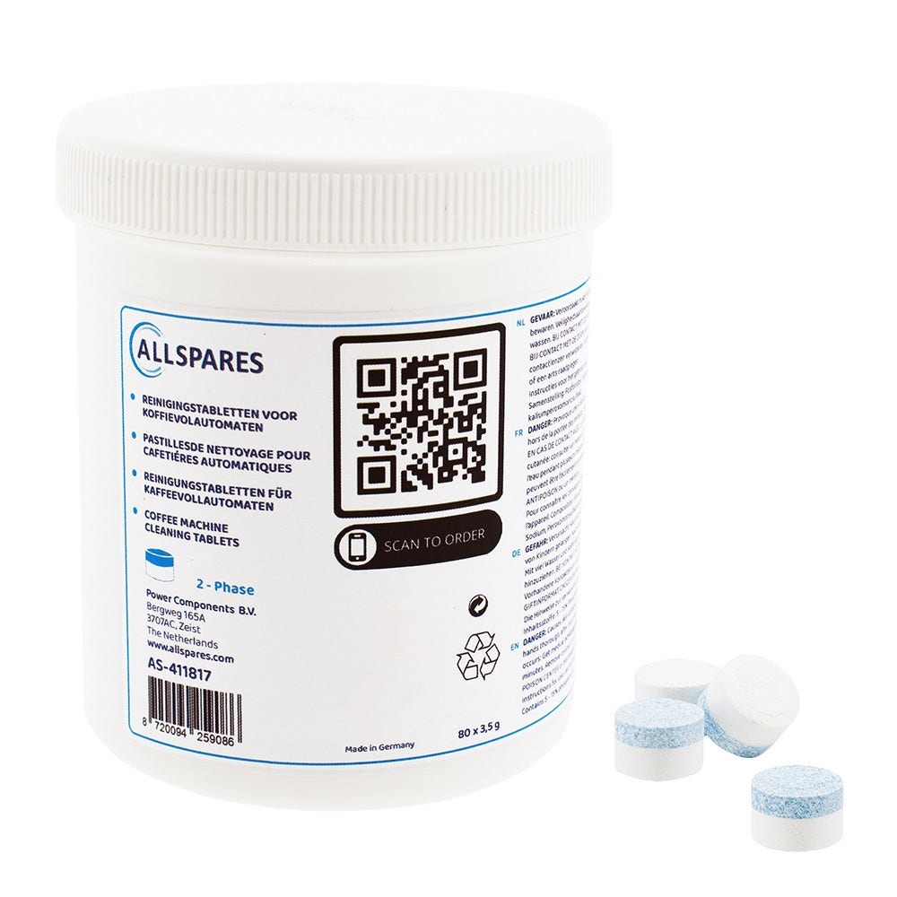 2-in-1 Reinigingstabletten geschikt voor Jura (80st.) 62535 / 62715