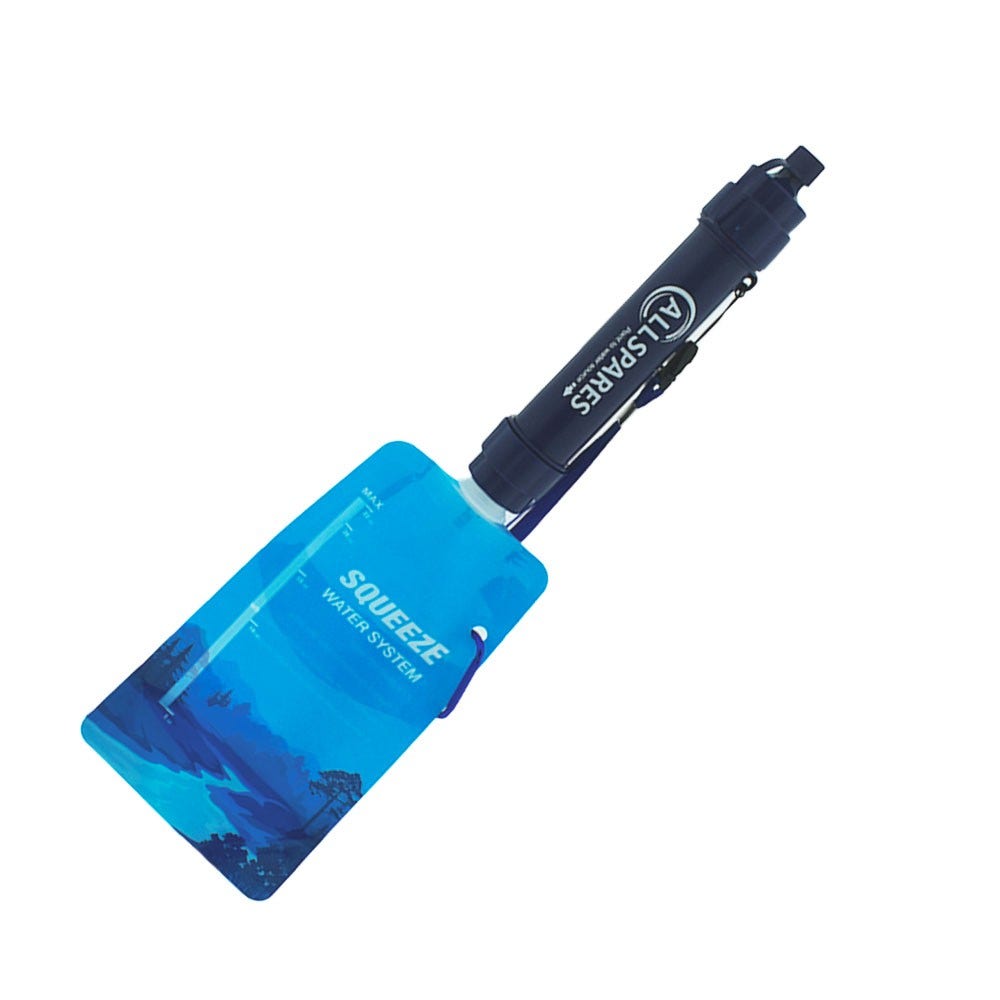 AllSpares Waterfles 0.65L Squeezable Pouch (3st.) 