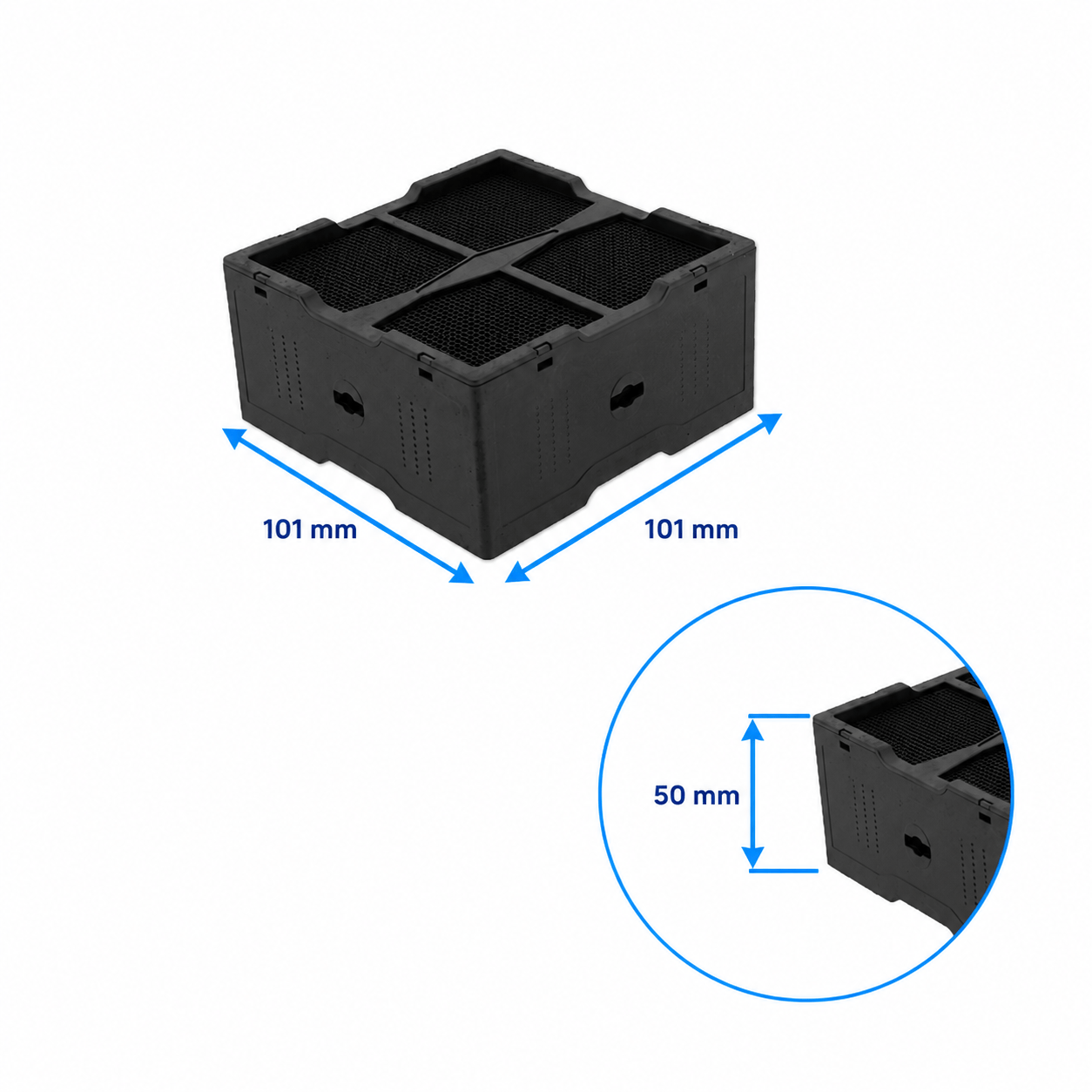 Keramisch Filter geschikt voor Beko KIT0120952 / FCB0132356B (4st.)