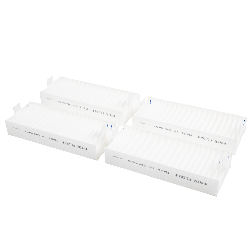 Akoestisch Filter geschikt voor Neff 17004801 / Z811DU0 (4st.)