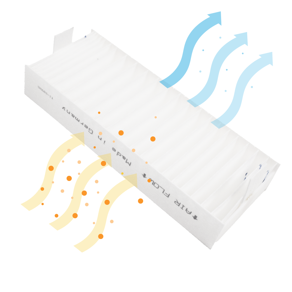 Akoestisch Filter geschikt voor Siemens 17004801 / HZ9VEDU0 (4st.)