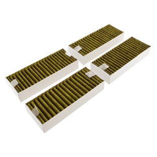 CleanAir Plus Koolstoffilter geschikt voor Bosch Serie 4 / Serie 6 / Serie 8 (4st.)